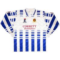 1994-95 Chester City Match Issue Home L/S Shirt #4