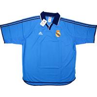 1999 00 real madrid player issue third shirt wtags xl