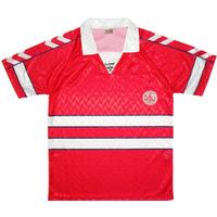 1988 90 denmark home shirt very good s