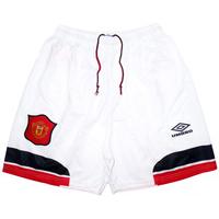 1994 96 manchester united home shorts very good xlboys