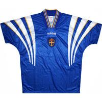 1996-98 Sweden Away Shirt (Excellent) XL