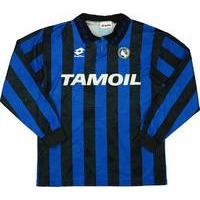 1991-93 Atalanta Match Issue Home L/S Shirt #22