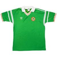 1988 Ireland Match Worn European Championship Home Shirt #11 (Galvin) v Holland