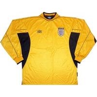 1999-01 England GK Shirt (Very Good) XXL