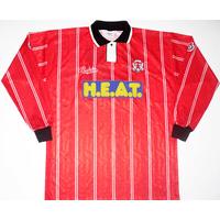 1993-95 Leyton Orient L/S Match Issue Home Shirt #14