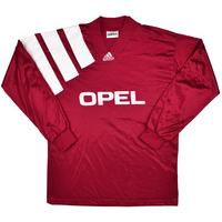 1993 94 sparta prague match worn champions league home ls shirt 8 chov ...