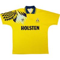 1991-95 Tottenham Away Shirt (Very Good) L