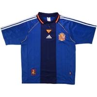 1999 00 spain away shirt mint m