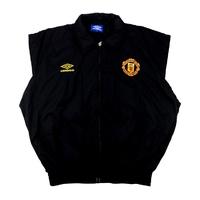 1994-95 Manchester United Umbro Vest/Gilet Jacket (Very Good) M