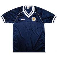 1982-85 Scotland Home Shirt (Excellent) S