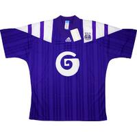 1992 93 anderlecht away shirt wtags xl