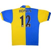 1997-99 Leeds United Away Shirt Hopkin #12 S