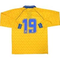 1993-94 Chievo Verona Match Issue Home Shirt #19