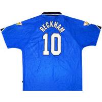 1996-97 Manchester United Third Shirt Beckham #10 L