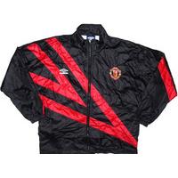 1992-93 Manchester United Umbro Training Jacket XL