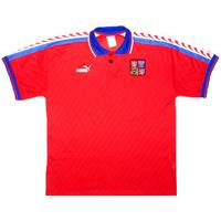 1996 98 czech republic home shirt excellent xl