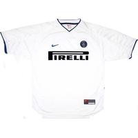 1999 00 inter milan away shirt good s