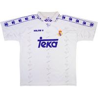 1994-96 Real Madrid Home Shirt (Very Good) XL