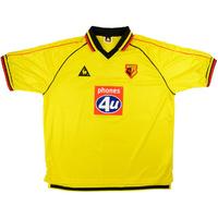 1999 01 watford home shirt excellent l