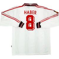 1997-98 Stuttgart Match Worn Home L/S Shirt Haber #8 (v Bayern)