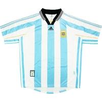 1998 99 argentina home shirt excellent xl