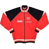 1983 84 ac milan player issue ennerre track jacket xl