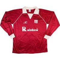 1993-94 Salernitana Match Issue Home Shirt #8