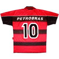 1998 Flamengo Home Shirt #10 (Iranildo) M