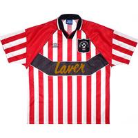 1994-95 Sheffield United Home Shirt (Excellent) XL