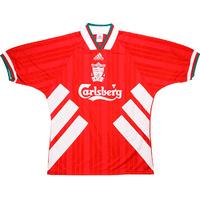 1993 95 liverpool home shirt very good s