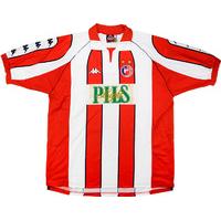 1998-00 Red Star Belgrade Home Basic Shirt *Mint* XL