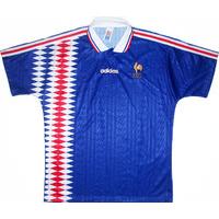 1994-96 France Home Shirt (Very Good) M/L