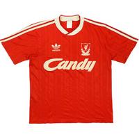 1988 89 liverpool home shirt fair l