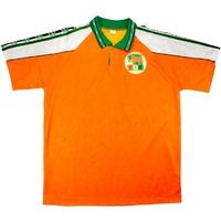 1994 Ivory Coast Match Worn Home Shirt #3 (v Ghana)