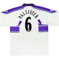 1999-00 Middlesbrough Match Issue Away L/S Shirt Pallister #6