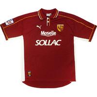 1999-00 Metz Match Worn Home Shirt Boffin #25