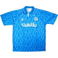 1991-93 Napoli Home Shirt *As New* L