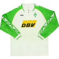 1995-96 Werder Bremen Home L/S Shirt S