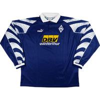 1996-97 Werder Bremen Away L/S Shirt XXL