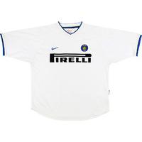 1999 00 inter milan player issue away shirt m