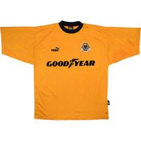 1996-98 Wolves Puma Training Shirt (Excellent) L