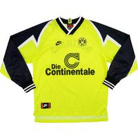 1995-96 Dortmund Home L/S Shirt (Excellent) XS