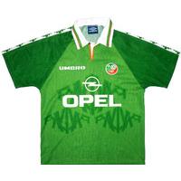 1996-98 Ireland Home Shirt (Excellent) L