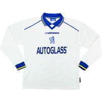 1998-00 Chelsea Away L/S Shirt (Very Good) XL