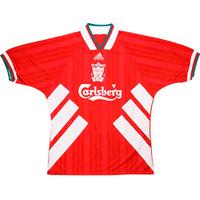 1993 95 liverpool home shirt very good s