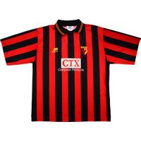 1996-98 Watford Away Shirt #11 (Mooney) (Very Good) L