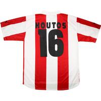 1999-00 Olympiakos Home Shirt Houtos #16 *w/Tags* XL