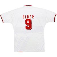 1993-95 Stuttgart Home Shirt Elber #9 (Excellent) M