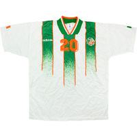 1994 Ireland Match Issue World Cup Away Shirt D.Kelly #20