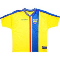 1999-01 Ecuador Home Shirt XL